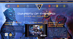 Desktop Screenshot of dynastyofthemagi.com